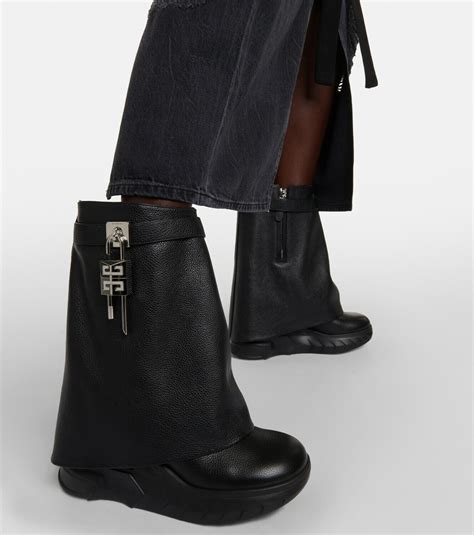 givenchy sharks|givenchy shark biker boots.